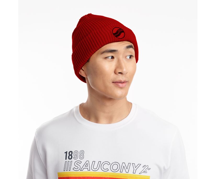 Női Saucony Rested Beanies Bordó | HU 165BEX